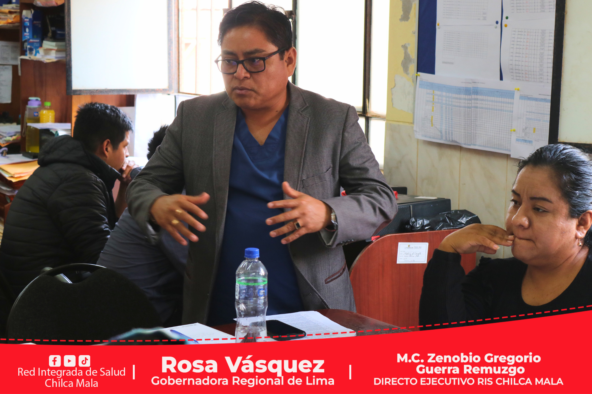 Director Ejecutivo lidera importante reunión con el Comité de Seguridad y Salud en el Trabajo.