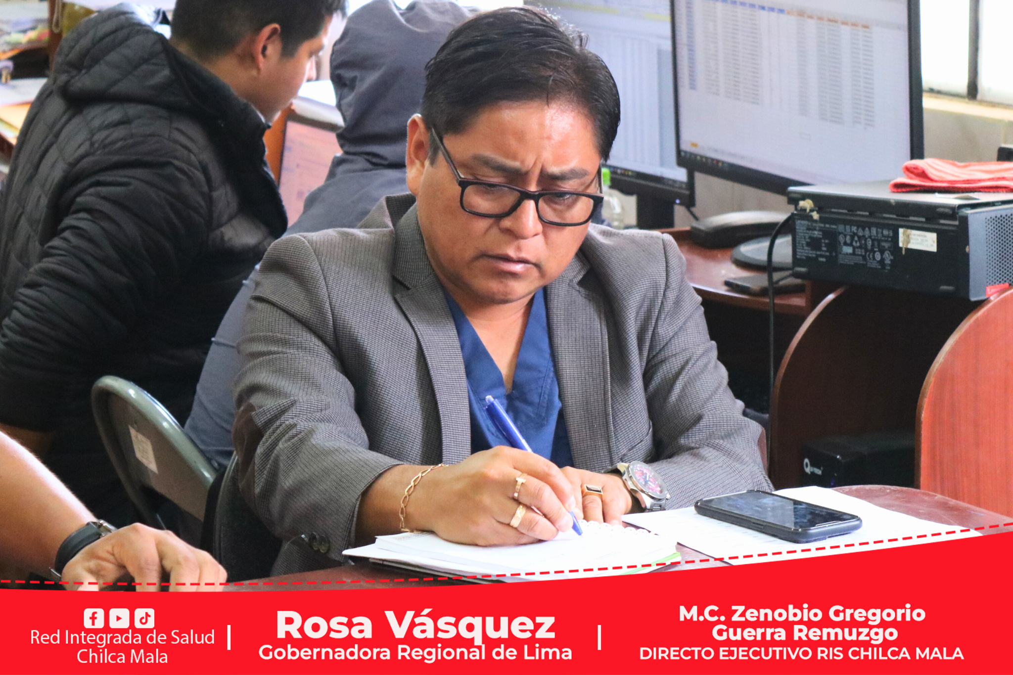Director Ejecutivo lidera importante reunión con el Comité de Seguridad y Salud en el Trabajo.