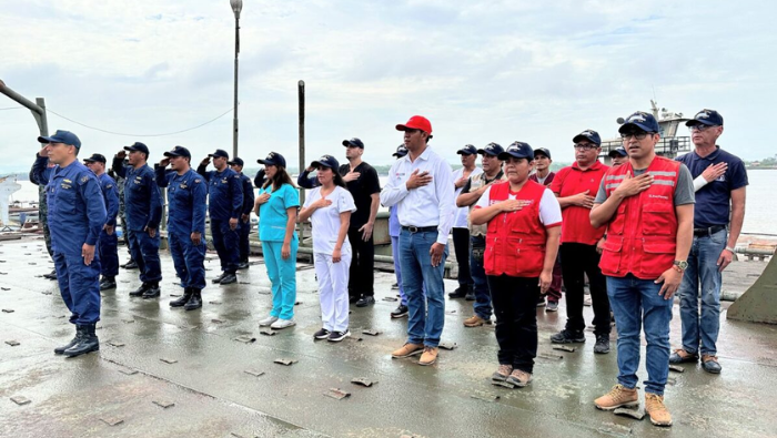 Pucallpa: B.A.P. “Curaray” inicia travesía en beneficio de comunidades nativas