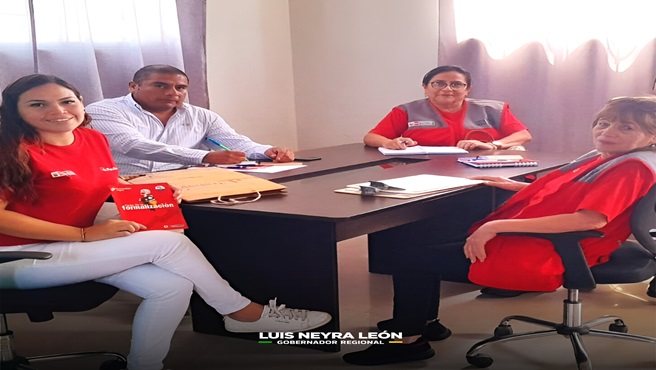 DRTPE Piura se reunió con representantes de la Municipalidad Distrital de Cura Mori y la Municipalidad Distrital de la Arena.