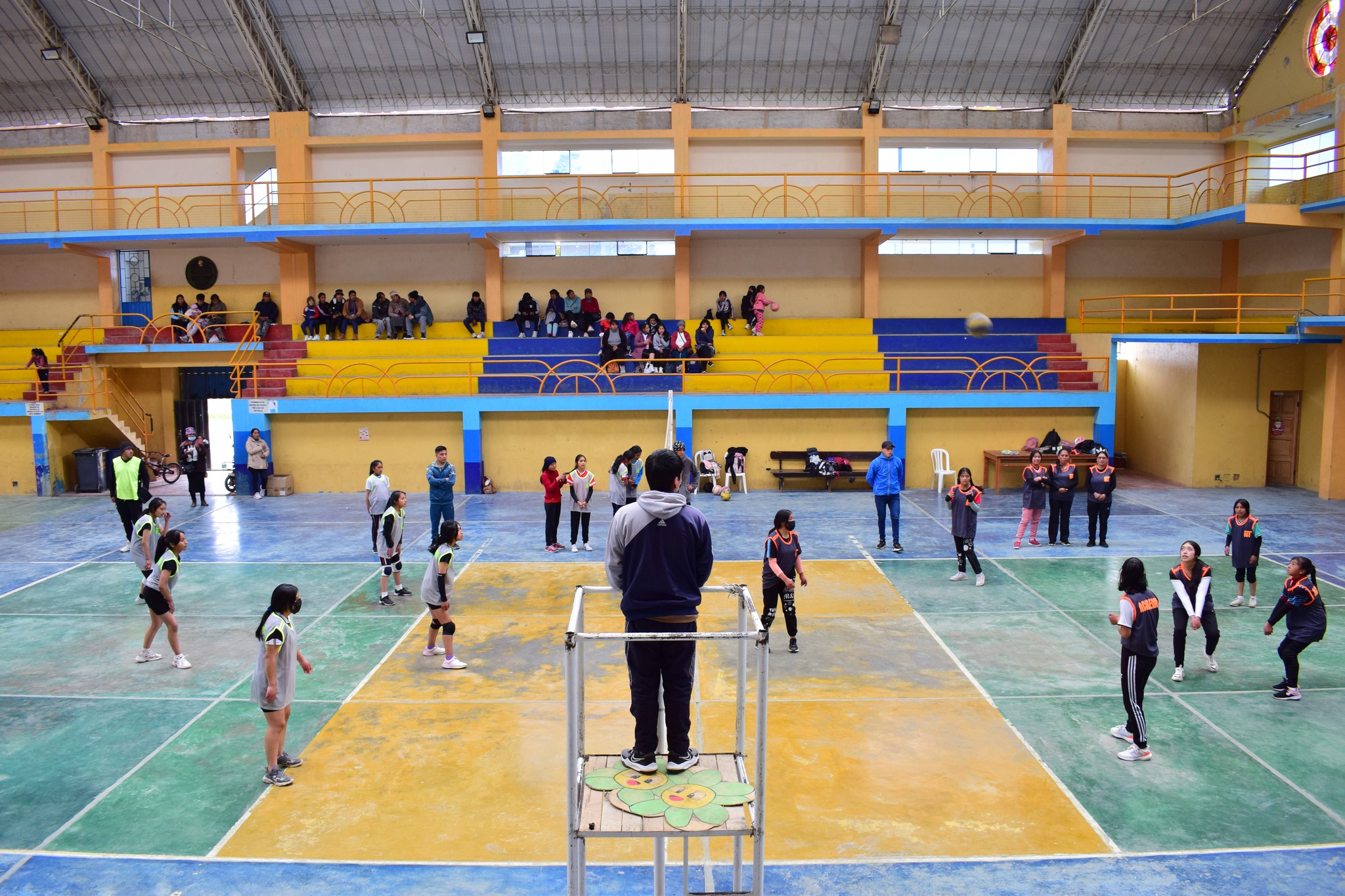 fotografía del evento deportivo