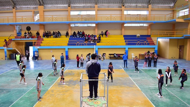 fotografía del evento deportivo