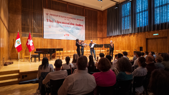 Música peruana en Berna: Embajada del Perú en Suiza presenta el concierto “Los Andes se encuentran con los Andes”