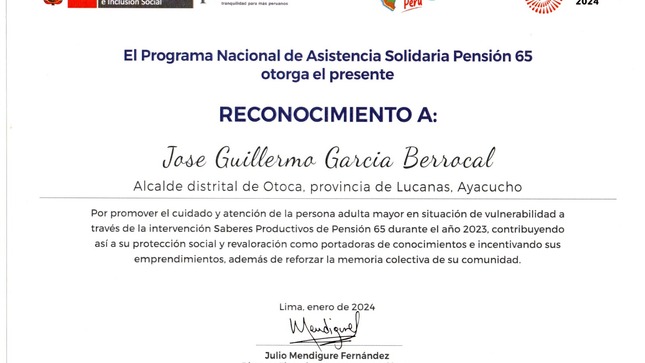 reconocimiento 
