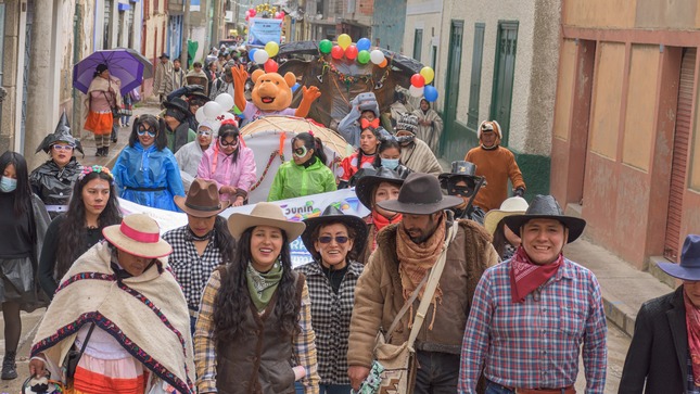Fotografía de la calistrada junina