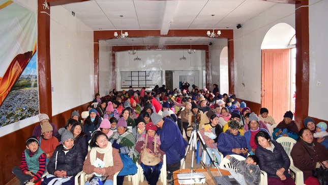 Fotografía de la charla 