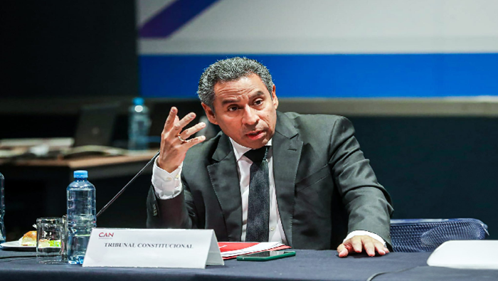 Presidente del TC Francisco Morales participó en sesión ordinaria de la Comisión de Alto Nivel Anticorrupción