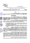 Vista preliminar de documento Resolucion Directoral N° 003284-2024