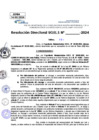 Vista preliminar de documento Resolucion Directoral N° 003305-2024
