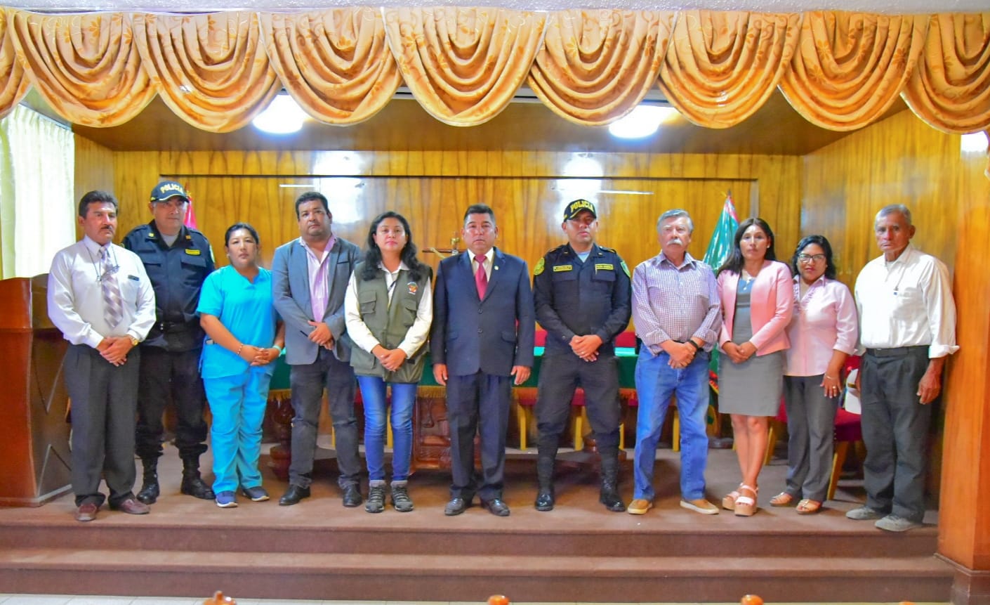 CODISEC del distrito De Dean Valdivia