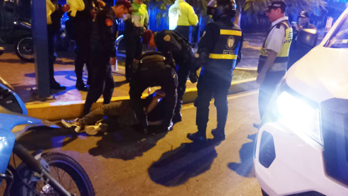 Serenazgo de Surquillo y PNP desbaratan banda delictiva tras intensa persecución.