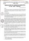 Vista preliminar de documento Resolución de Gerencia Municipal N° 048-2024-GM/ MDC