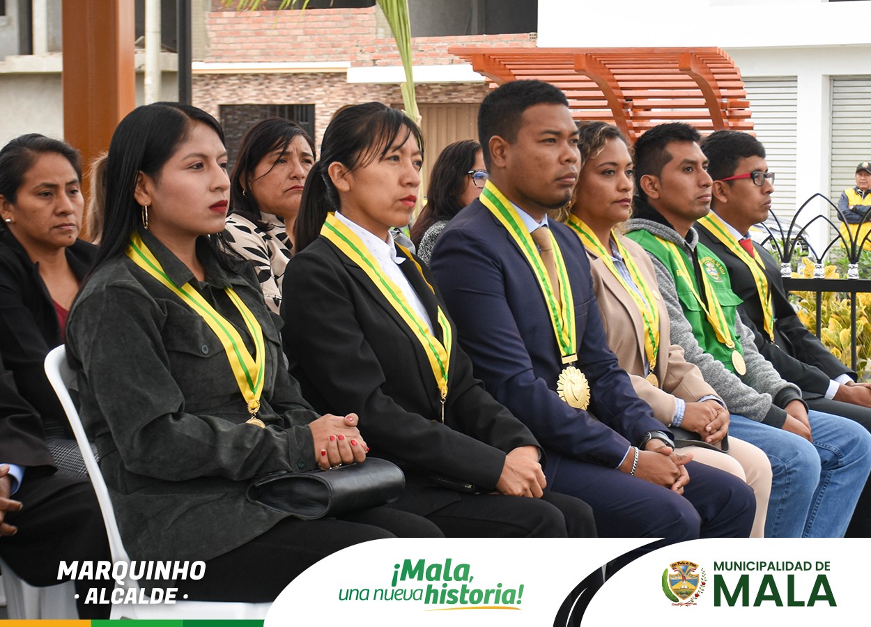 Inauguración de la Obra: "Mejoramiento del Parque Recreativo en la Urb. Los Frutales del Distrito de Mala"
