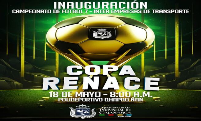 ✅Invitamos a todas las empresas de transporte a participar de la inauguración del campeonato de fútbol 7 este 18 de mayo a las 8:00 a. m. que busca fomentar el deporte y la actividad física en todos nuestros transportistas.