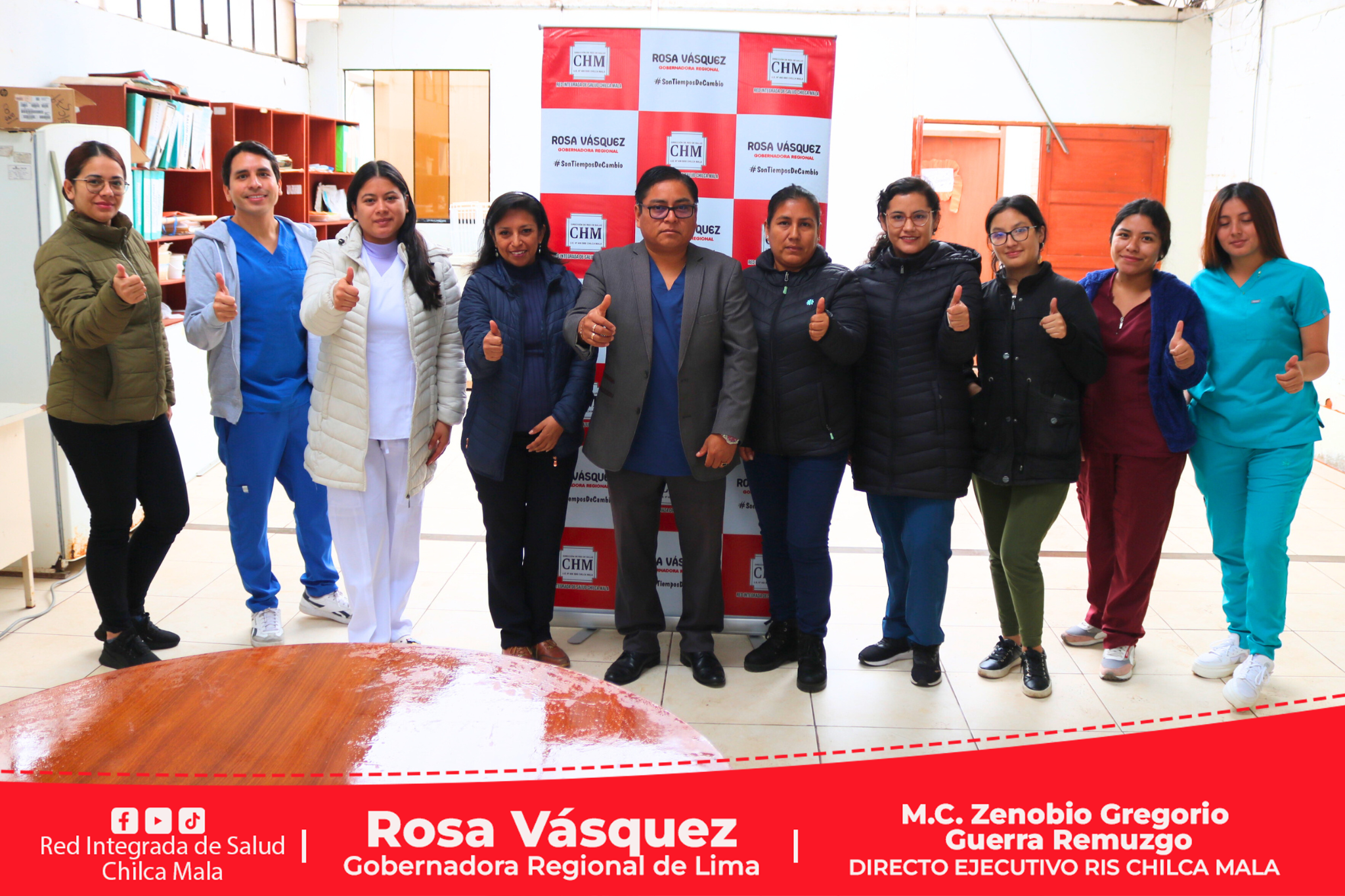 RIS Chilca Mala realiza inducción para los profesionales de salud del proceso de SERUMS remunerado del periodo 2024 - I