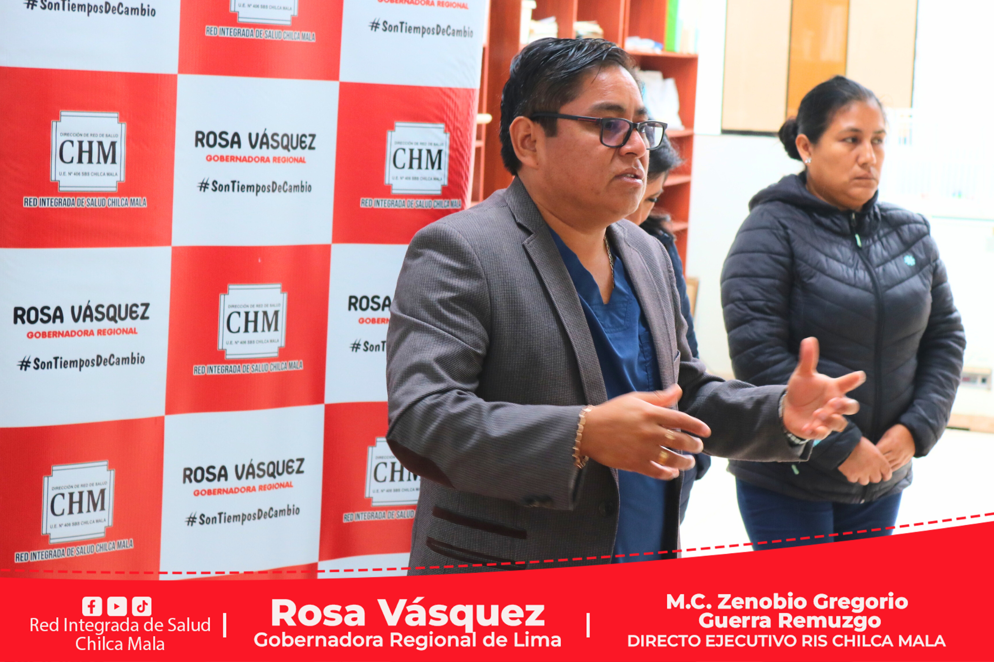 RIS Chilca Mala realiza inducción para los profesionales de salud del proceso de SERUMS remunerado del periodo 2024 - I