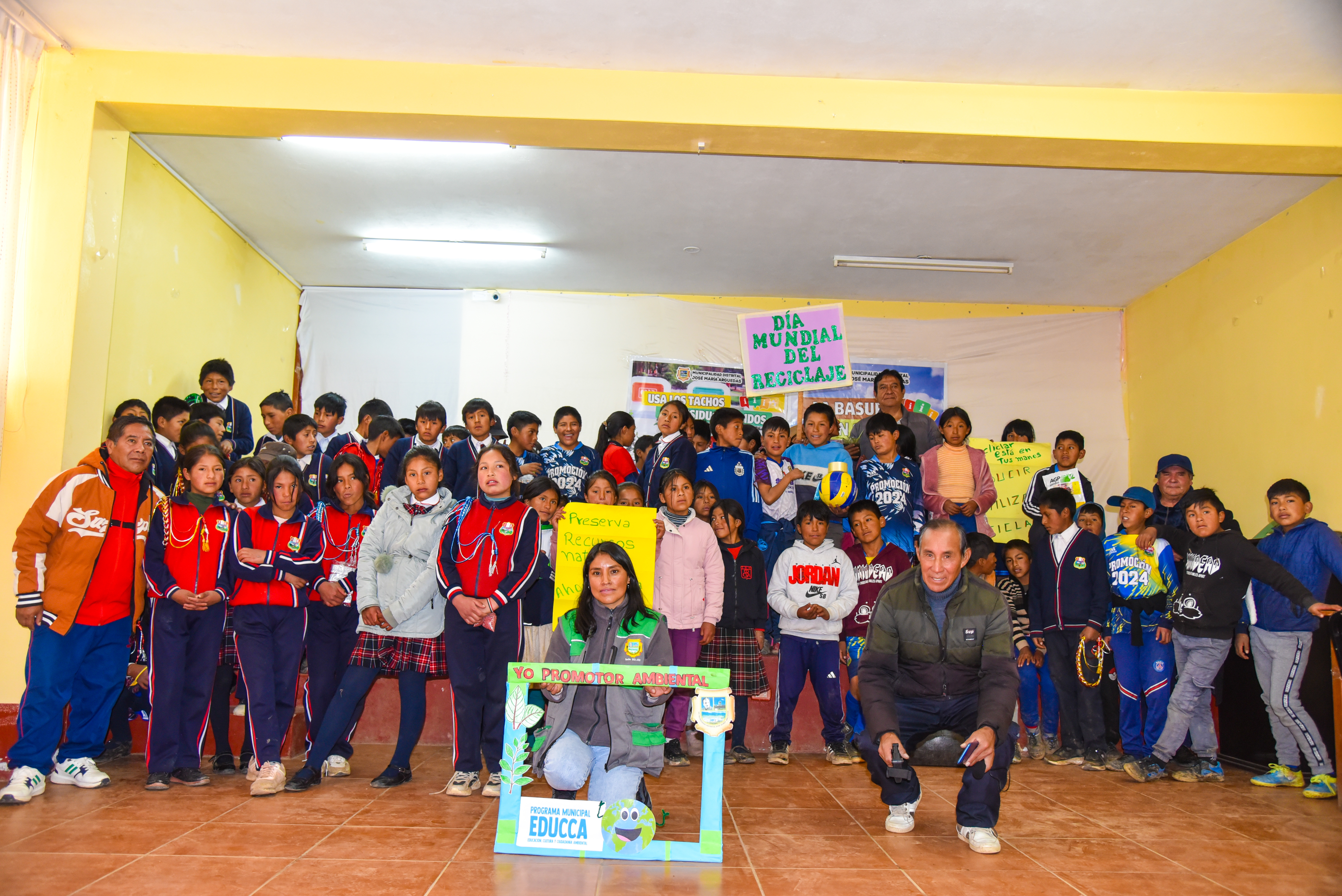 Imagen del concurso de reciclaje