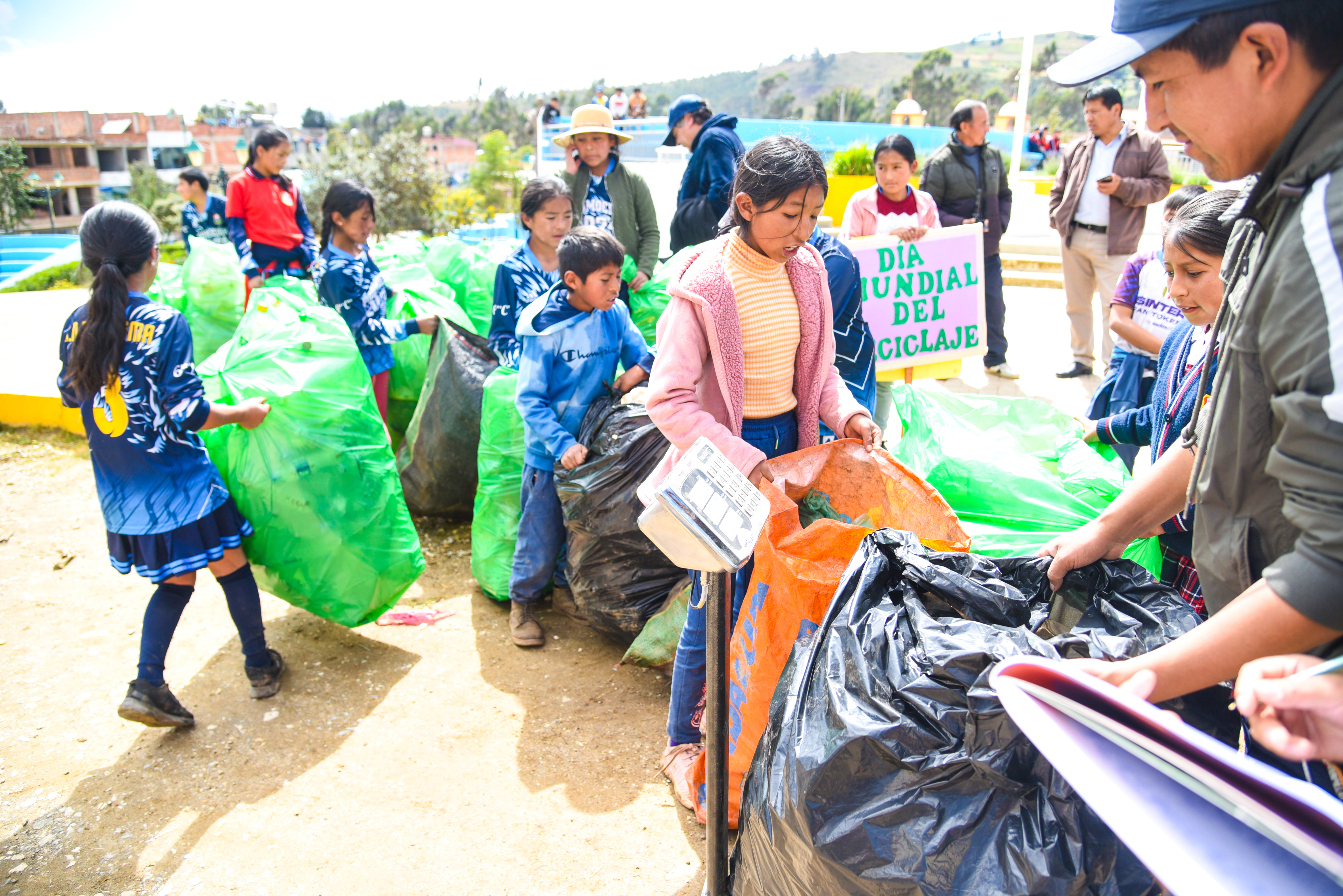Imagen del concurso de reciclaje