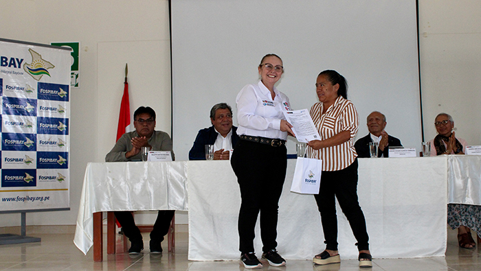 Sanipes y Fospibay entregan protocolos de habilitación sanitaria a 25 armadoras de embarcaciones en Piura
