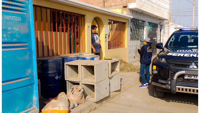 Continua con la fiscalización de las construcciones informales en la provincia. 