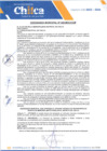 Vista preliminar de documento ORDENANZA MUNICIPAL N° 400-MDCH/CM