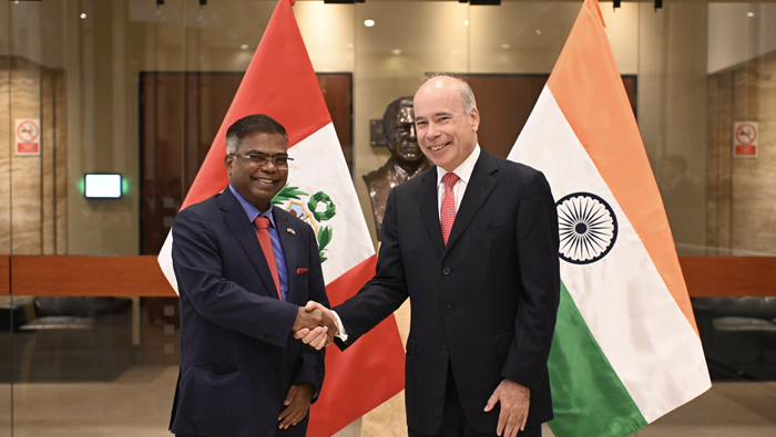 El Perú y la India culminan actividades conmemorativas por el 60° aniversario de relaciones diplomáticas