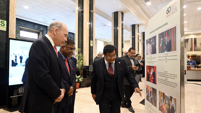 El Perú y la India culminan actividades conmemorativas por el 60° aniversario de relaciones diplomáticas