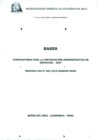 Vista preliminar de documento BASES CONVOCACTORIA CAS 1057-002-2019-SGRRHH-MDBI