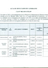 Vista preliminar de documento ACTA DE RESULTADOS DE CANDIDATOS - CAS N° 002-2019-CEEySP