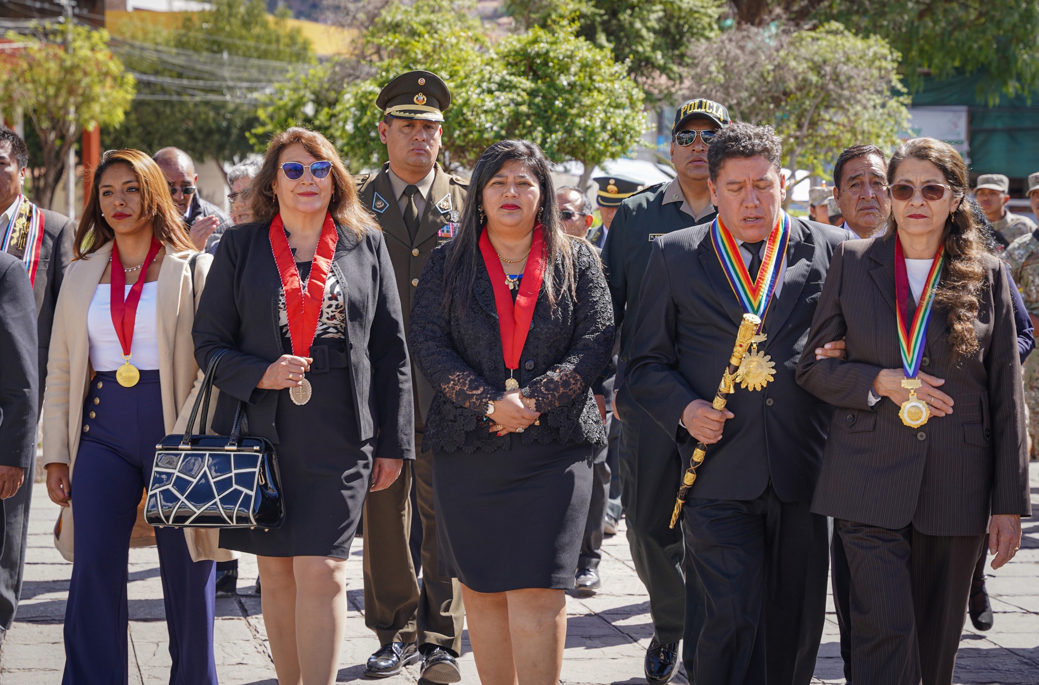 Presidenta de la Corte de Cusco participó en ceremonia de homenaje por los 243 años del Martirologio de Túpac Amaru