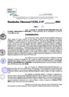 Vista preliminar de documento Resolucion Directoral N° 003307-2024