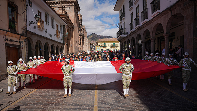 Presidenta de la Corte de Cusco participó del inicio de actividades por el Bicentenario de las Batallas de Junín y Ayacucho