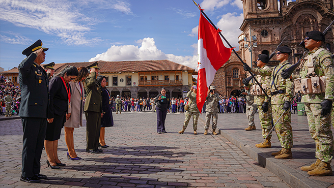 Presidenta de la Corte de Cusco participó del inicio de actividades por el Bicentenario de las Batallas de Junín y Ayacucho