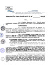 Vista preliminar de documento Resolucion Directoral N° 003314-2024