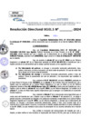 Vista preliminar de documento Resolucion Directoral N° 003326-2024