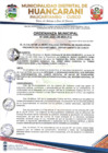 Vista preliminar de documento ORDENANZA MUNICIPAL Nº 006-2024-CM-MDH-P-C