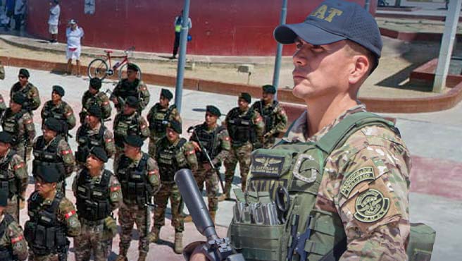En ceremonia oficial se presentó a los 50 efectivos de la DINOES que reforzarán la seguridad en Paita