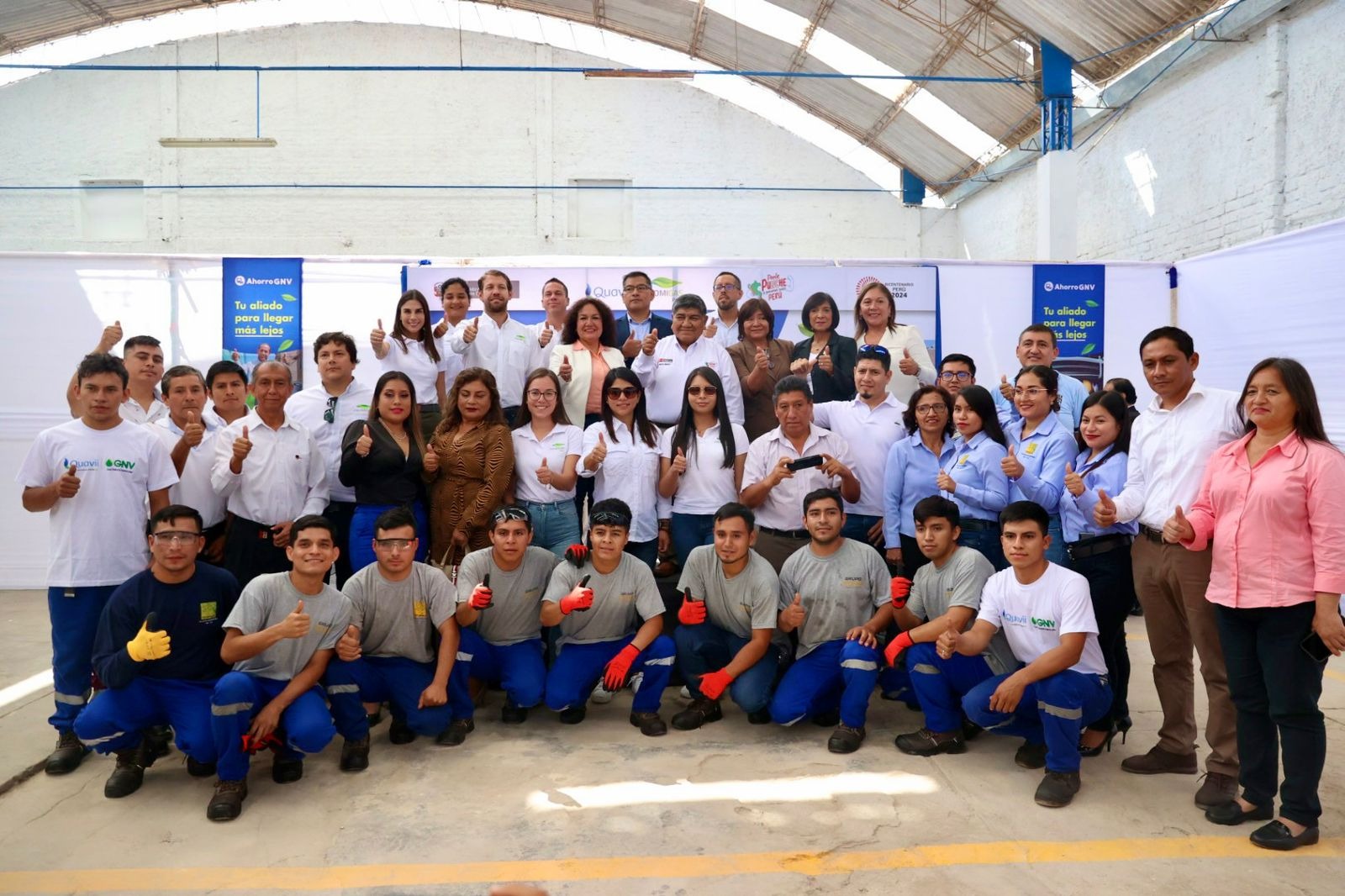 PARTICIPANTES DEL TALLER CONVERSIÓN A GAS
