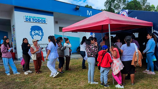 Pasco: más de 4800 atenciones especializadas se brindaron en campaña médica de salud en Villa Rica