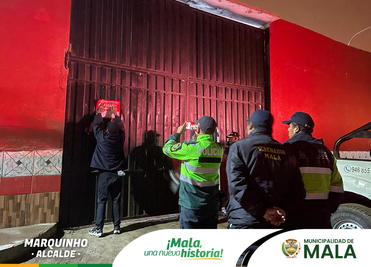Operativo Policial Inopinado en Bares