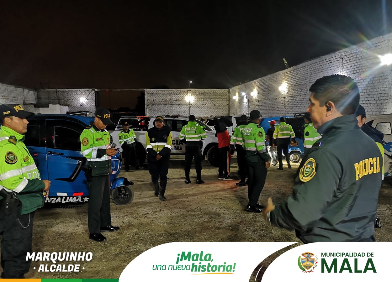 Operativo Policial Inopinado en Bares