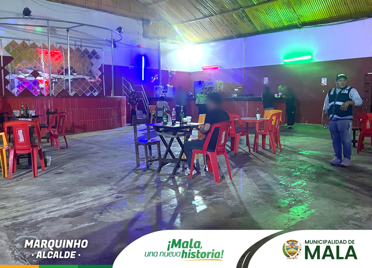 Operativo Policial Inopinado en Bares
