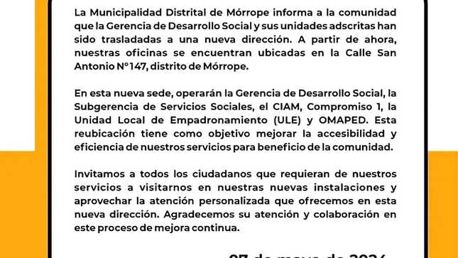 Gerencia de Desarrollo social 