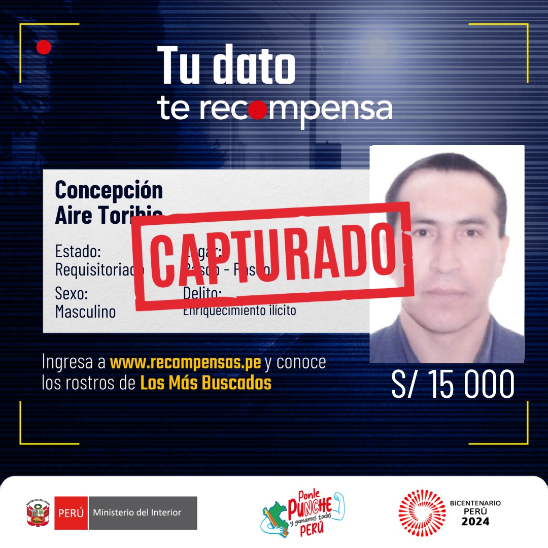 Titular del Interior destacó trabajo policial y remarcó que no se dará tregua a ningún ciudadano que rehúya de la justicia.