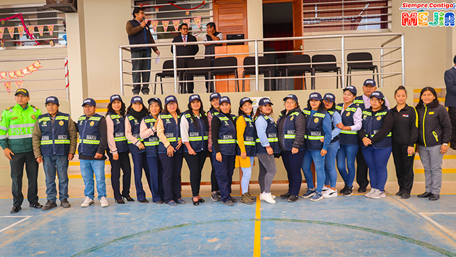MDM entrega indumentaria en ceremonia de juramentación de Brigadas de Autoprotección Escolar y Patrullas Juveniles