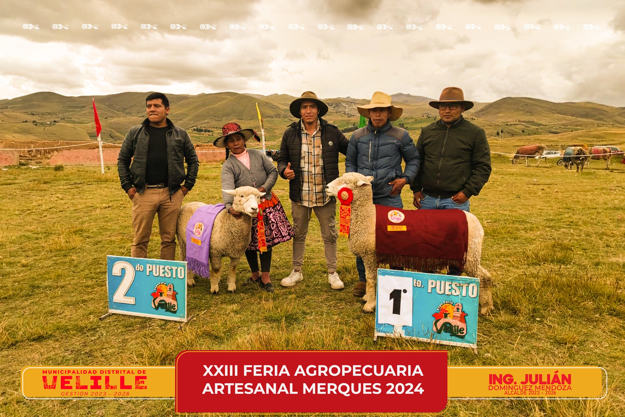 Velille: Se desarrolla la XXIII Feria Agropecuaria Artesanal Merques 2024