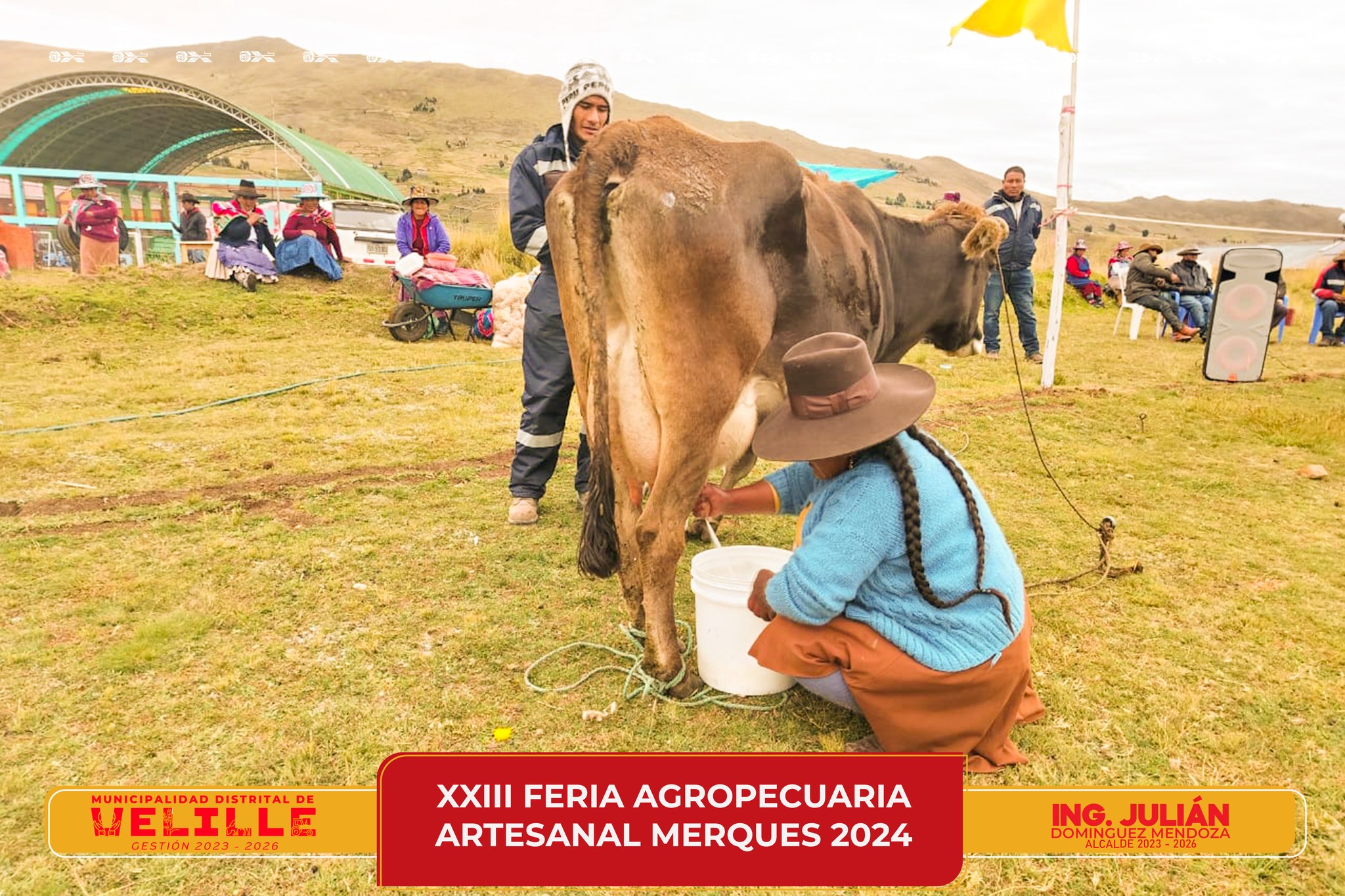 Velille: Se desarrolla la XXIII Feria Agropecuaria Artesanal Merques 2024