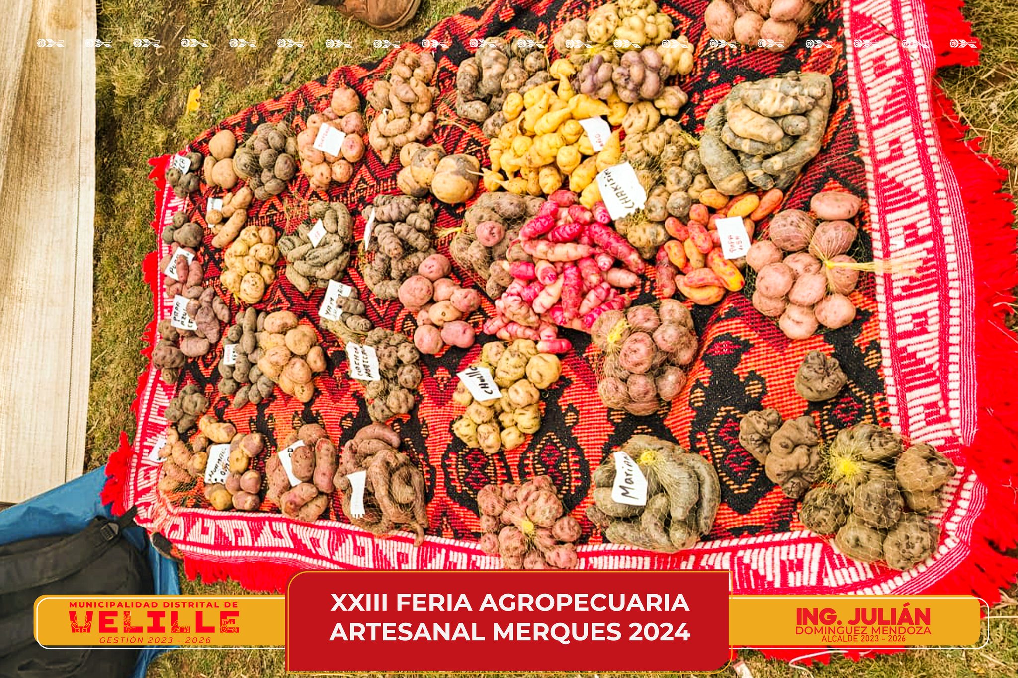 Velille: Se desarrolla la XXIII Feria Agropecuaria Artesanal Merques 2024
