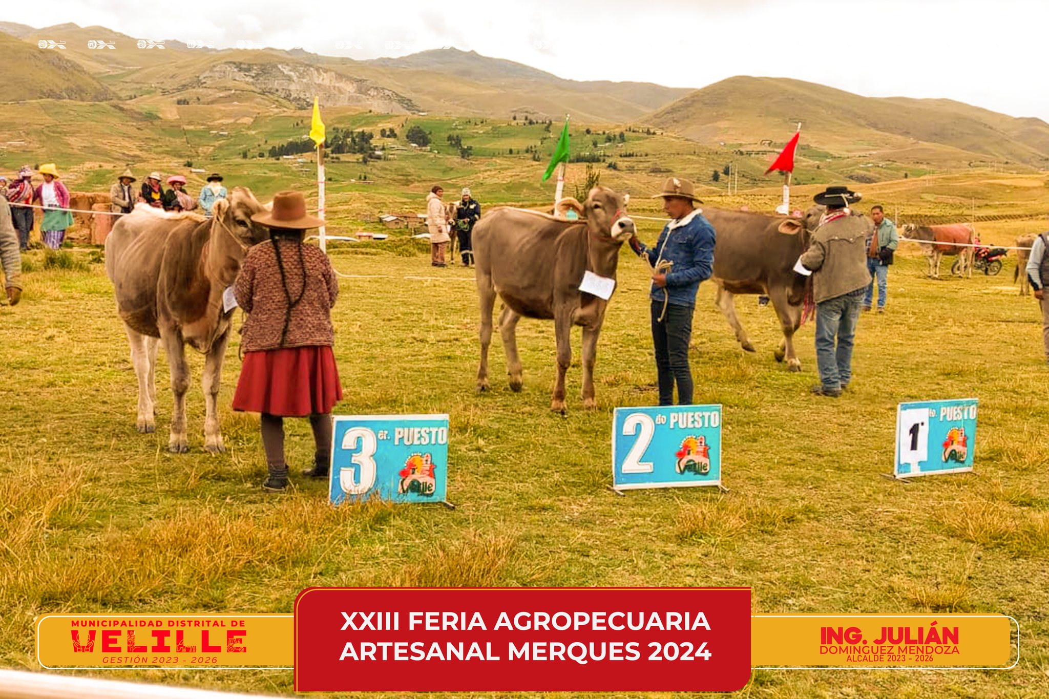 Velille: Se desarrolla la XXIII Feria Agropecuaria Artesanal Merques 2024