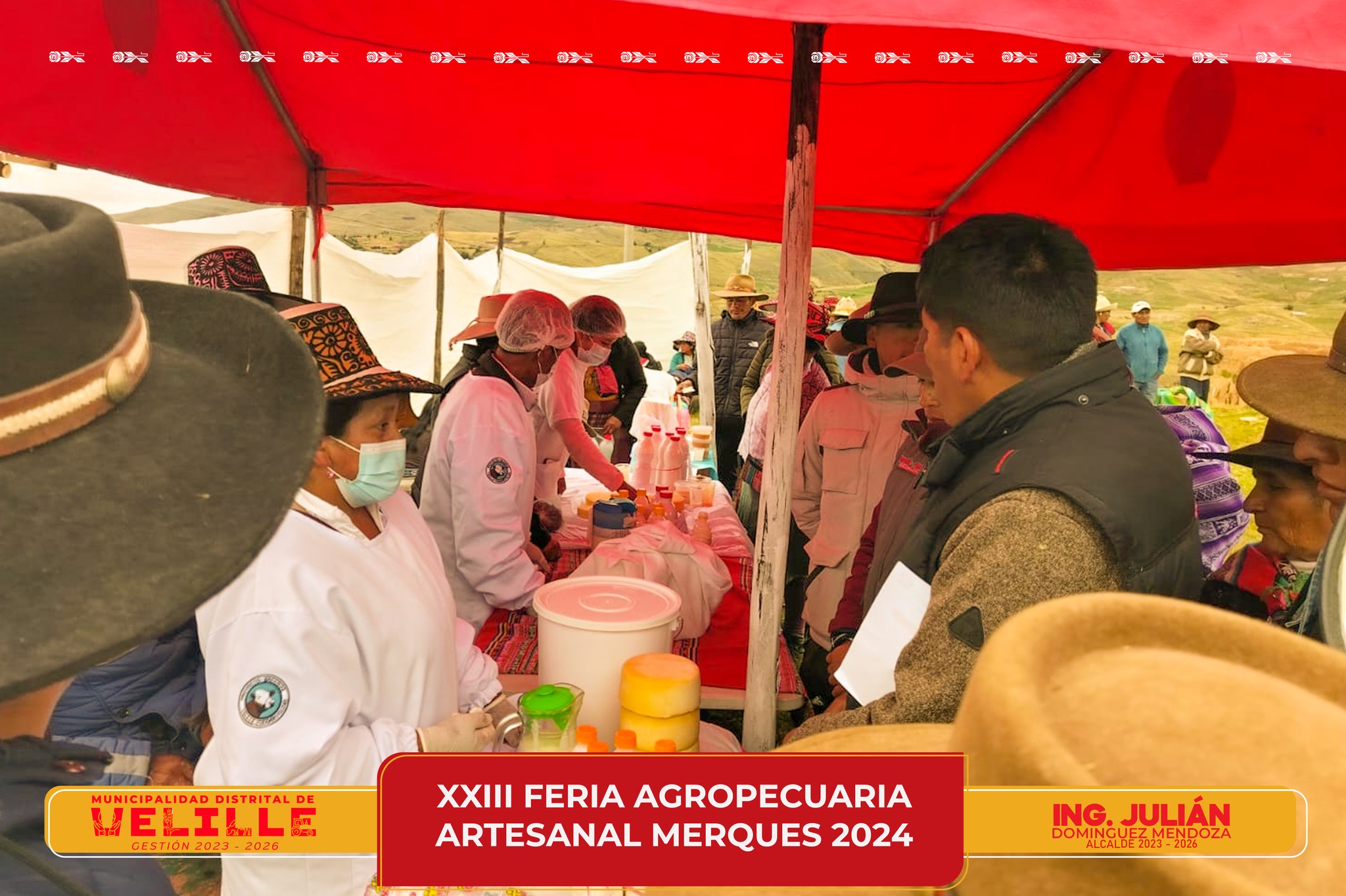 Velille: Se desarrolla la XXIII Feria Agropecuaria Artesanal Merques 2024